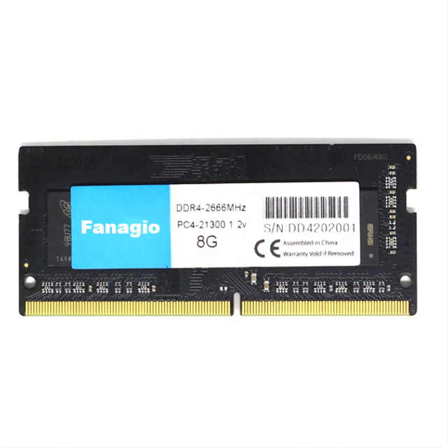 DDR4 Laptop 4GB 8GB 16GB 32GB 2666mhz Memory Ram with High Speed RAM Memory for Notebook SO-DIMM