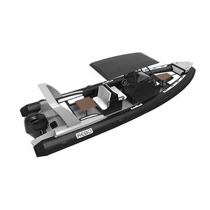 가족용 해양 레저 25피트 이중 알루미늄 선체 DLRIB760 PVC/하이팔론 고무 보트 - Product Image 5