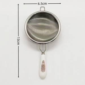המפעל לספק ישיר נירוסטה תה מסננת infuser מסנן תה רשת משפך עמיד תה מתכת עמיד - Product Image 6