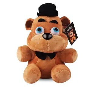 DL6475 Popular pelúcia brinquedos meia-noite urso raposa vermelha urso marrom roxo coelho anime jogo em torno da boneca do cartão do produto