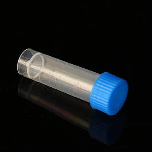 Flacon de prélèvement d'échantillons Kehua Medical 5 ml avec bouchon à vis et couvercle pour le stockage d'échantillons d'urine - Product Image 4