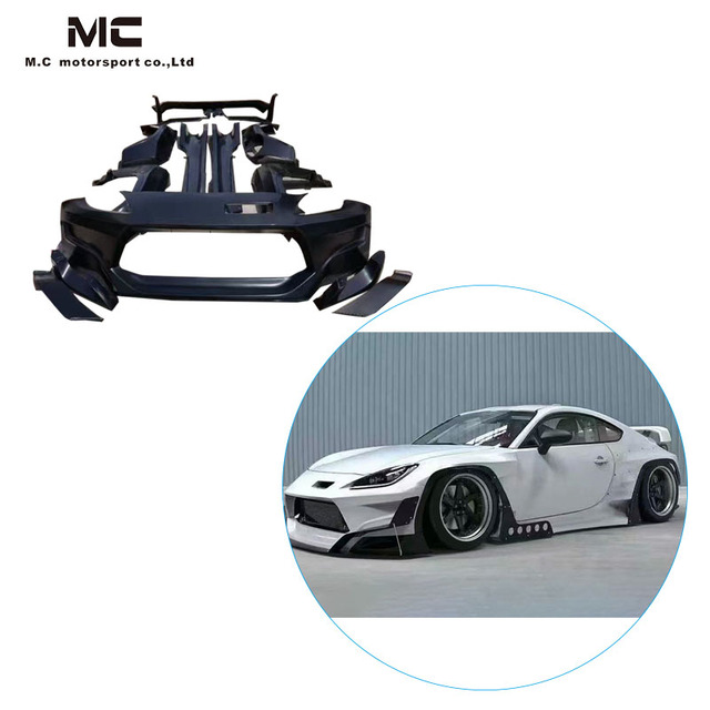 For Toyota GR86 Fiberglass Front Bumper Lip Fiberglass Body Kits