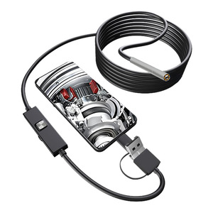 3 In 1 Mobile Phone Direct Connect Endoscope 3.9mm Hd Camera Waterproof Probe For Car Repair Android Compatible - Product Image 2