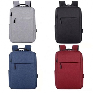 Mochila para ordenador portátil de nailon para hombre de 2022 pulgadas a la moda personalizada 15,6, puerto de carga USB a prueba de golpes, venta de fábrica, mochila escolar para negocios - Product Image 1