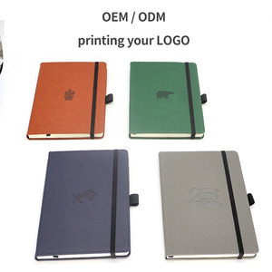 A5 couverture <span class=keywords><strong>en</strong></span> tissu à feuilles mobiles cadeau PP cahier ensemble PU cuir spirale Journal planificateur Gratitude qualité papeterie fournitures scolaires - Product Image 3