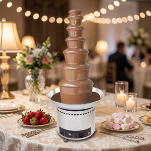 Fontaine à <span class=keywords><strong>chocolat</strong></span> commerciale à 7 niveaux pour mariage, <span class=keywords><strong>machine</strong></span> à <span class=keywords><strong>fondue</strong></span> au <span class=keywords><strong>chocolat</strong></span> - Product Image 3