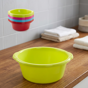 Barreno Redondo 3L Seau en plastique rond durable et coloré - Product Image 2