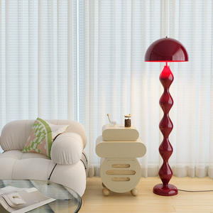 Lampes décoratives champignon rétro nordique Simple canapé d'angle lampe sur pied pour décor de salon - Product Image 2