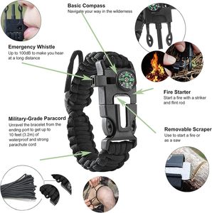 Pulsera de Supervivencia Ajustable Anthrive con Encendedor de Paracord y Silbato Fuerte, Ideal para Senderismo, Camping, Pesca y Caza - Product Image 4