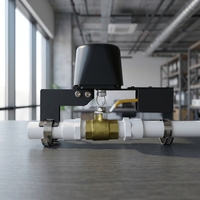Contrôleur de valve unidirectionnelle à bras robotique Tuya Wi-Fi + RF433MHZ à double commande avec alimentation externe