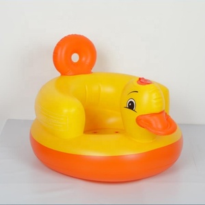 Indoor Outdoor Party Beach Yellow Duck <b>Inflatable</b> Baby Chair Soft PVC Toddler Bath <b>Sofa</b> <b>Inflatable</b> Toys - Product Image 5