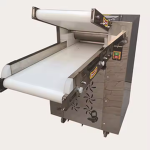 Machine électrique automatique <span class=keywords><strong>à</strong></span> rouleaux de <span class=keywords><strong>pâte</strong></span> pour le pain et les croissants Usw Condition pour la pizza et la boulangerie Meilleure liste de prix - Product Image 1