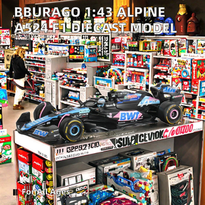 <span class=keywords><strong>Bburago</strong></span> <span class=keywords><strong>1</strong></span>:<span class=keywords><strong>43</strong></span> BWT Alpine 2024 Japon A524 Formule <span class=keywords><strong>1</strong></span> Voiture de course en alliage moulé sous pression Modèle de collection Boîte en acrylique - Product Image 2