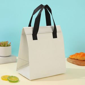 Sac isotherme jetable en aluminium non tissé, sac isotherme personnalisé avec logo, pour boissons chaudes, café, livraison de nourriture, sac isotherme thermique - Product Image 4
