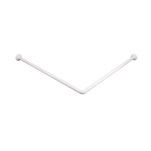 SANIPRO Offre Spéciale Accessoires <span class=keywords><strong>de</strong></span> Salle <span class=keywords><strong>de</strong></span> Bain Tringle <span class=keywords><strong>de</strong></span> Douche d'Angle en Métal Réglable Courbe et Télescopique en Forme <span class=keywords><strong>de</strong></span> L pour <span class=keywords><strong>Baignoire</strong></span> - Product Image 4