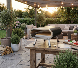 <span class=keywords><strong>Four</strong></span> à pizza électrique élégant et personnalisé de 12 pouces avec <span class=keywords><strong>pierre</strong></span> à pizza, idéal pour les barbecues et la cuisson en extérieur sur la terrasse. - Product Image 3