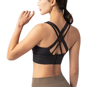 可调节的加号胸罩健身和瑜伽运动健身运动服运动服运动胸罩