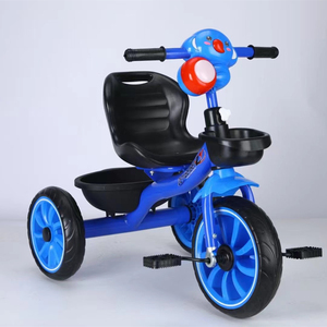 <span class=keywords><strong>Triciclo</strong></span> de Metal con montaje de <span class=keywords><strong>un</strong></span> botón para niños pequeños, juguete de Navidad - Product Image 5