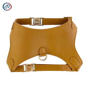 Conjunto de Arnés de Cuero PU Personalizado para Perro, Arnés Acolchado Ajustable, Pecheras para <span class=keywords><strong>Perros</strong></span>, Arnés para <span class=keywords><strong>Perros</strong></span> Pequeños, Medianos y Grandes - Product Image 5