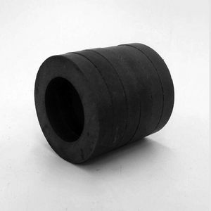 D32-d18x6mm y35. Y30 טבעת מגנט מקרמיקה קבועה בגודל שונה - Product Image 6