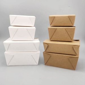 Caja <span class=keywords><strong>de</strong></span> Almuerzo <span class=keywords><strong>de</strong></span> Papel Kraft Marrón Clásica <span class=keywords><strong>de</strong></span> Fábrica China con Laminación Mate, Caja Rígida Biodegradable para Sushi y Comida para Llevar - Product Image 2