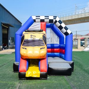 Château gonflable commercial, vente en gros d'usine, maisons de saut gonflables avec toboggan, maison de rebond colorée pour enfants - Product Image 1