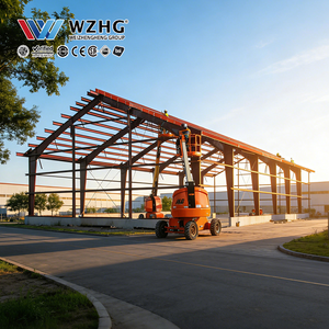 Structure d'entrepôt en acier Q355GNH résistant aux intempéries, fournisseur ODM résistant à la corrosion côtière pour usine textile - Product Image 1