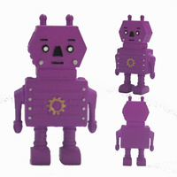 Figurine de robot d'action à bas prix, modèle de robot en plastique, robot jouet pour enfants par usine de gros
