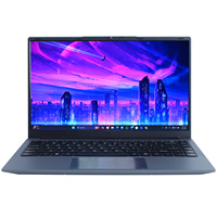 Laptop Kantor Rebeckah Factory 14 Inch 6-Core I3 CPU, Notebook Bisnis 1080P, RAM 8GB & SSD 256GB, Laptop Tipis untuk Rumah