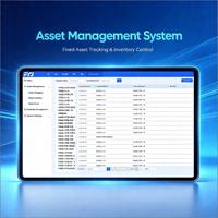 Asset Management Software with Automatic Depreciation Audit Trail Real Time Tracking Barcode Label Printing for Small Business