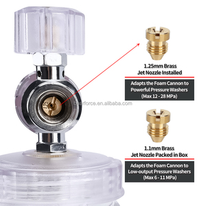 Nhôm tuyết bọt <span class=keywords><strong>lance</strong></span> điện máy giặt bọt pháo bọt vòi phun áp lực cao xà phòng foamer súng <span class=keywords><strong>lance</strong></span> - Product Image 5
