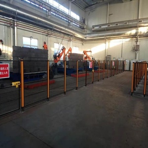 Recinzione di Isolamento per Officina Zincata 1,5m/1,8m |   Barriera di Sicurezza in Rete per Magazzino Certificata CE - Product Image 1