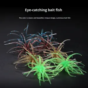 CY marca superior negro flotante biónico TPE <span class=keywords><strong>gusano</strong></span> silicona suave curricán señuelo para océano playa carpa pesca sin anzuelos al por mayor - Product Image 1