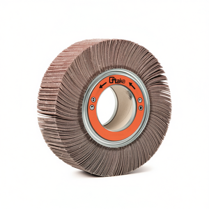 Disque abrasif à lamelles en tissu corindon 250x50x100 mm avec trou, grain 400 - Product Image 2