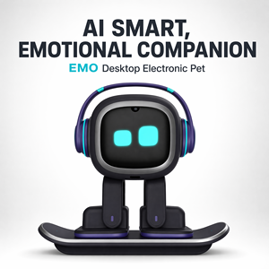 <span class=keywords><strong>Robot</strong></span> de réception intelligent de bureau avec écran numérique CE CPC, vente en gros, personnalisation ODM OEM - Product Image 1