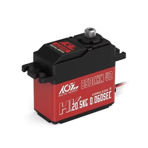Servo Digitale Standard AGFRC 2S HV B53CHN V2 <span class=keywords><strong>20</strong></span>.5KG ad Alta Coppia e Velocità 0.06Sec con Motore Coreless per Auto RC/Jet FXB - Vendita all'Ingrosso - Product Image 1