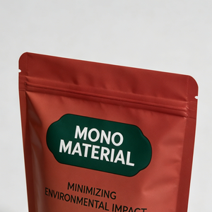 Eco Friendly Matte Laminated Aluminum Foil Resealable Zipper Top Food Safe Grade Single Serve Empty Whey Protein <b>Packaging</b> <b>Bag</b> - Product Image 2