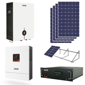 Système solaire hybride hors réseau de 50 kW 50 kW sur réseau Conteneur de stockage d'énergie de 20kW Système solaire domestique avec batterie - Product Image 1