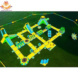 Inflatable Toys Aqua Water Parks For Sea Water Sport For Adults Kids/slide Inflatable Obstacles Lake Water Park
