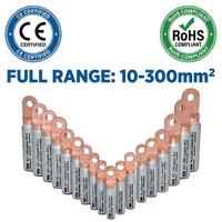 Connecteur de câblage électrique en cuivre et aluminium soudé par friction, série ACL, pureté 99,9 %, pour bornier et transformateur