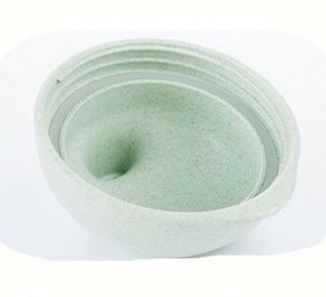 Ensemble de vaisselle en paille de blé avec tasse à bec verseur et poignée, vaisselle biodégradable pour enfants et couverts - Product Image 4