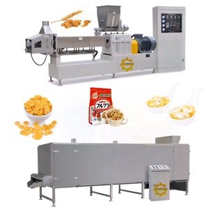 Machine à fabriquer des flocons de maïs la plus vendue Ligne de production de céréales pour le petit-déjeuner aux flocons de maïs - Product Image 6