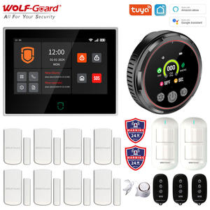 Sıcaklık Karbon Monoksit CO Gaz LPG Yangın Duman Isı Nem Dedektörleri IoT Alarm Sistemi CE/FCC/RoHS Sertifikası Destekli - Product Image 1