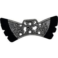 Sandales pour femmes avec strass, style moderne et glamour, diverses teintes, accessoires décoratifs brillants pour chaussures à enfiler quotidiennes