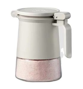 Caja de condimentos de vidrio, tarro de condimentos de especias transparente, contenedor de sal, ollas de condimentos para mostrador de cocina, almacenamiento de alimentos - Product Image 6