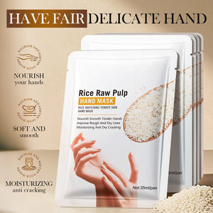 OEM organik beyazlatma el maskesi koyu cilt için doğal nemlendirici besleyici eldiven - Product Image 5