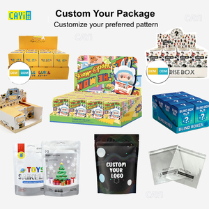 Caja Sorpresa de <span class=keywords><strong>Mini</strong></span> Bloques de Construcción Personalizados al por Mayor, Diseña tu Propia Caja de Regalo Misteriosa, Juguete de Plástico Personalizado con Logotipo - Product Image 4