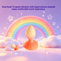 Masseur de prostate vestibulaire étanche IPX7 Crave avec texture spirale, plug anal en silicone, jouet sexuel pour adultes