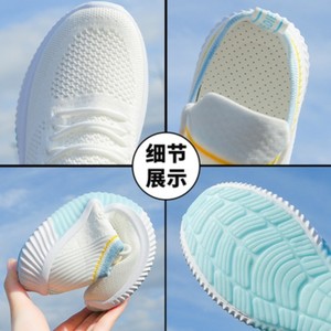 Zapatos de Malla Blanca Delgada de Verano para Mujer 2025, Nuevos Zapatos Deportivos de Malla Transpirables y Versátiles para Mujer, Zapatos Casuales de Verano - Product Image 5