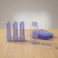 Petite préforme de bouteille en PET, couleur personnalisée, petite préforme en plastique pour bouteilles de jus et de boissons